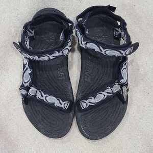 Teva Women's Black and White Sandals